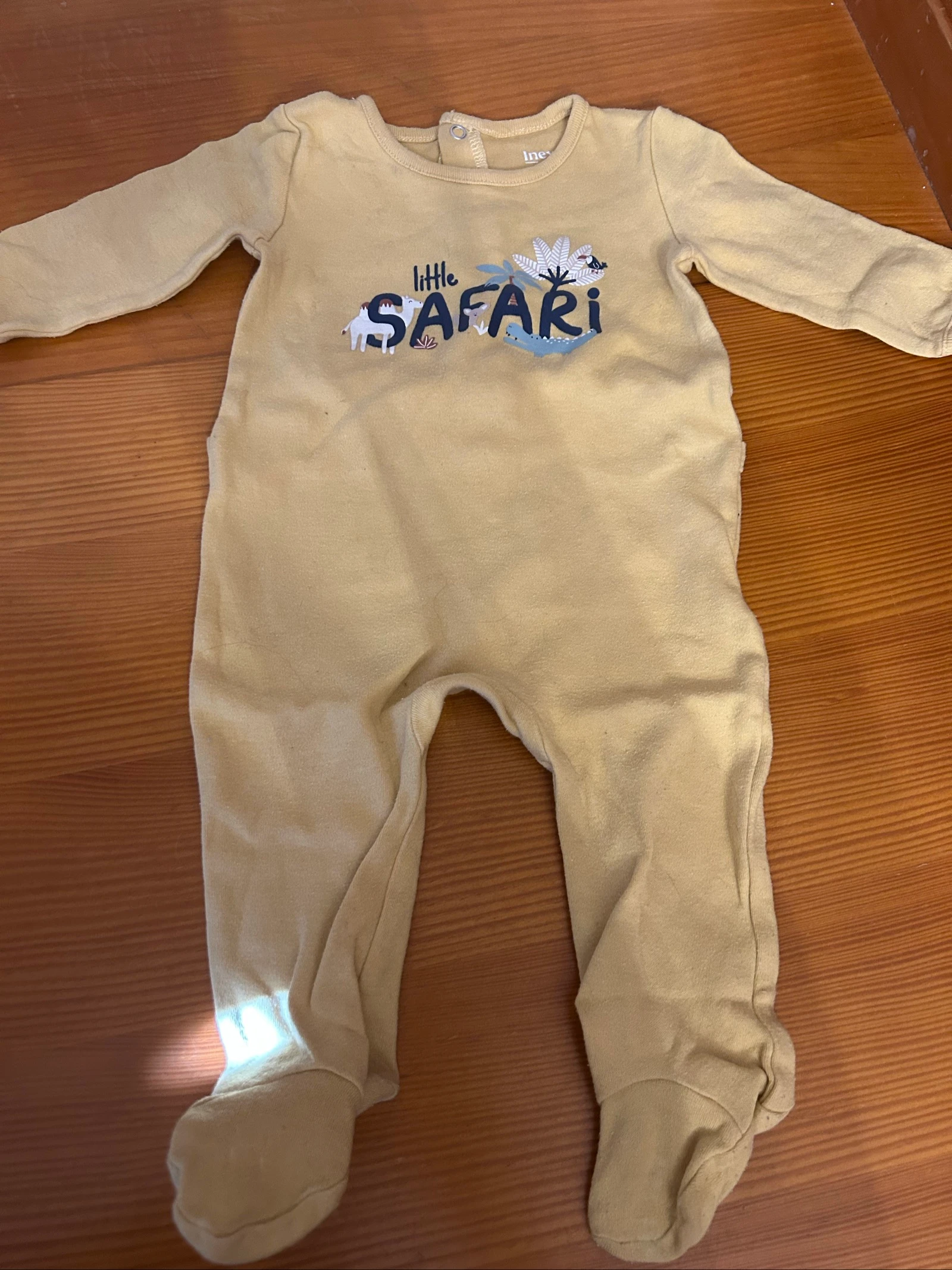 Pyjama 6 mois thème safari